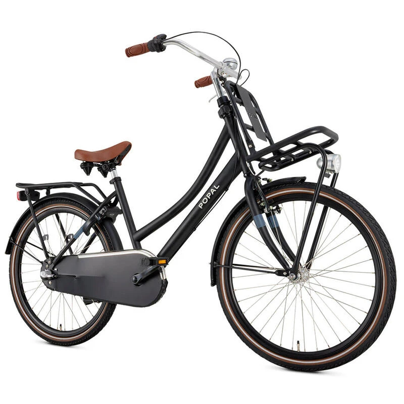 Vélo Enfant Hollandais Popal Daily Dutch Basic+ N3 - 24 Pouces - Noir Mat 4 Vélo Enfant Hollandais Popal Daily Dutch Basic+ N3 - 24 Pouces - Noir Mat – Image 2