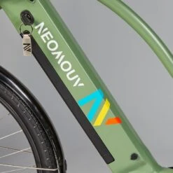 Vélo Tout Chemin électrique - NEOMOUV RAIPON 2- Kaki -Vélos Séries Boutique velo tout chemin electrique neomouv raipon 2 kaki 3