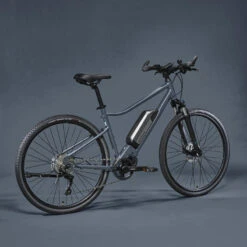 VÉLO TOUT CHEMIN ELECTRIQUE RIVERSIDE 540 E BLEU (BATTERIE GRISE) -Vélos Séries Boutique velo tout chemin electrique riverside 540 e bleu batterie grise 2