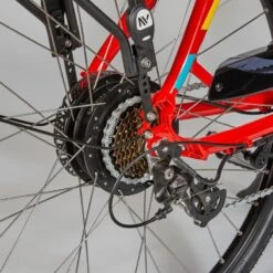 Vélo Ville électrique - NEOMOUV Sinapia Hydraulique - Rouge -Vélos Séries Boutique velo ville electrique neomouv sinapia hydraulique rouge 4