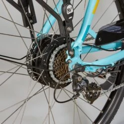 Vélo Ville électrique - NEOMOUV Sinapia Hydraulique - Turquoise -Vélos Séries Boutique velo ville electrique neomouv sinapia hydraulique turquoise 4