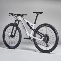 Rockrider Vélo VTT Cross Country XC 900 S Cadre Carbone Et Aluminium Blanc 14 Rockrider Vélo VTT Cross Country XC 900 S Cadre Carbone Et Aluminium Blanc -Vélos Séries Boutique velo vtt cross country xc 900 s cadre carbone et aluminium blanc 2