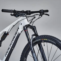 Rockrider Vélo VTT Cross Country XC 900 S Cadre Carbone Et Aluminium Blanc 21 Rockrider Vélo VTT Cross Country XC 900 S Cadre Carbone Et Aluminium Blanc -Vélos Séries Boutique velo vtt cross country xc 900 s cadre carbone et aluminium blanc 9