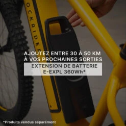 Rockrider Vélo VTT électrique Semi Rigide 29" - E-EXPL 520 Bleu Nuit -Vélos Séries Boutique velo vtt electrique semi rigide 29 e expl 520 bleu nuit 9