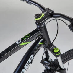 Rockrider VÉLO VTT ST 530 MDB NOIR JAUNE 27,5" -Vélos Séries Boutique velo vtt st 530 mdb noir jaune 275 4