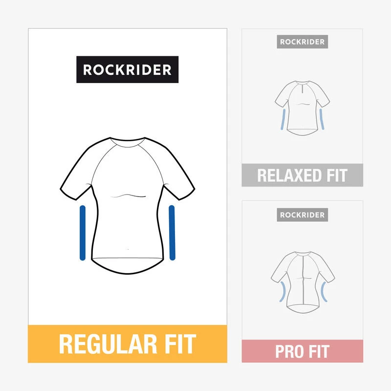 Rockrider VESTE HIVER VTT FEMME TURQUOISE NOIR 7 Rockrider VESTE HIVER VTT FEMME TURQUOISE NOIR – Image 5