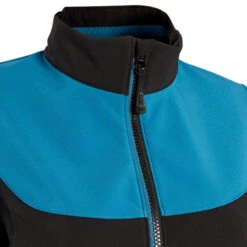 Rockrider VESTE HIVER VTT FEMME TURQUOISE NOIR 20 Rockrider VESTE HIVER VTT FEMME TURQUOISE NOIR -Vélos Séries Boutique veste hiver vtt femme turquoise noir 8