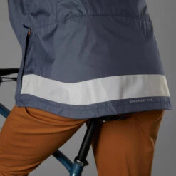 BTWIN VESTE PLUIE VÉLO VILLE 540 HOMME MARINE CERTIFIÉE EPI VISIBILITÉ -Vélos Séries Boutique veste pluie velo ville 540 homme marine certifiee epi visibilite 5
