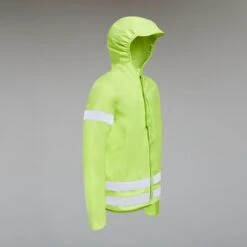 BTWIN VESTE VÉLO 500 ENFANT PLUIE JAUNE HAUTE VISIBILITÉ 15 BTWIN VESTE VÉLO 500 ENFANT PLUIE JAUNE HAUTE VISIBILITÉ -Vélos Séries Boutique veste velo 500 enfant pluie jaune haute visibilite 3