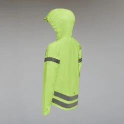 BTWIN VESTE VÉLO 500 ENFANT PLUIE JAUNE HAUTE VISIBILITÉ 16 BTWIN VESTE VÉLO 500 ENFANT PLUIE JAUNE HAUTE VISIBILITÉ -Vélos Séries Boutique veste velo 500 enfant pluie jaune haute visibilite 4