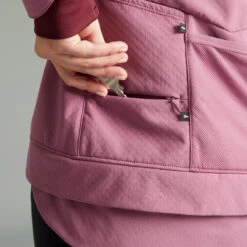 Rockrider VESTE VELO VTT HIVER FEMME ROSE -Vélos Séries Boutique veste velo vtt hiver femme rose 6