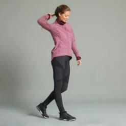 Rockrider VESTE VELO VTT HIVER FEMME ROSE -Vélos Séries Boutique veste velo vtt hiver femme rose 7