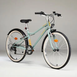 Vélos Séries Boutique -Vélos Séries Boutique vtc enfant riverside 500 kaki 24 pouces 9 12 ans 1